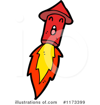 Royalty-Free (RF) Rocket Clipart Illustration by lineartestpilot - Stock Sample #1173399