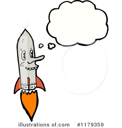Royalty-Free (RF) Rocket Clipart Illustration by lineartestpilot - Stock Sample #1179359