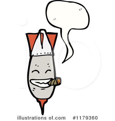 Royalty-Free (RF) Rocket Clipart Illustration by lineartestpilot - Stock Sample #1179360