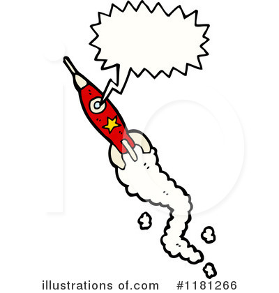Royalty-Free (RF) Rocket Clipart Illustration by lineartestpilot - Stock Sample #1181266