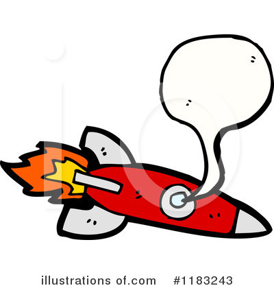 Royalty-Free (RF) Rocket Clipart Illustration by lineartestpilot - Stock Sample #1183243