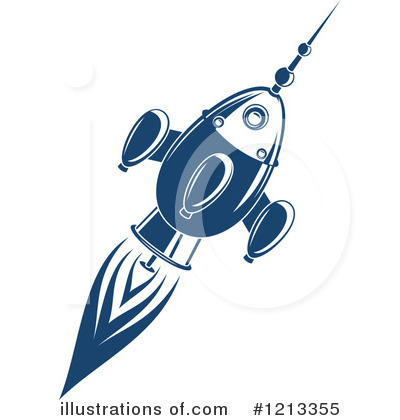 Royalty-Free (RF) Rocket Clipart Illustration by Vector Tradition SM - Stock Sample #1213355