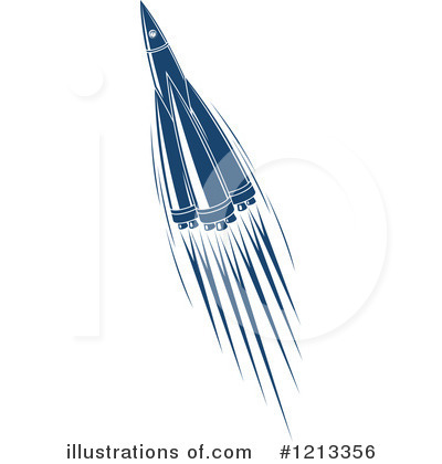 Royalty-Free (RF) Rocket Clipart Illustration by Vector Tradition SM - Stock Sample #1213356
