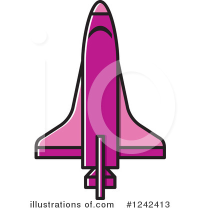 Rocket Clipart #1242413 by Lal Perera