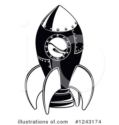 Royalty-Free (RF) Rocket Clipart Illustration by AtStockIllustration - Stock Sample #1243174