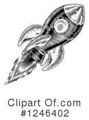 Rocket Clipart #1246402 by AtStockIllustration