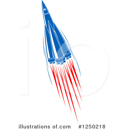 Royalty-Free (RF) Rocket Clipart Illustration by Vector Tradition SM - Stock Sample #1250218
