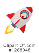 Rocket Clipart #1288048 by Hit Toon