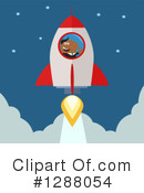 Rocket Clipart #1288054 by Hit Toon