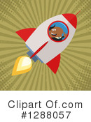 Rocket Clipart #1288057 by Hit Toon
