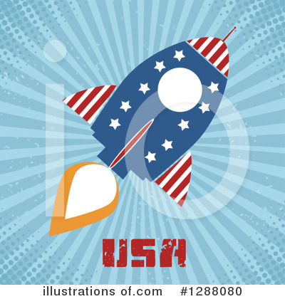 Rocket Clipart #1288080 by Hit Toon