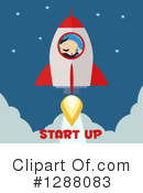 Rocket Clipart #1288083 by Hit Toon