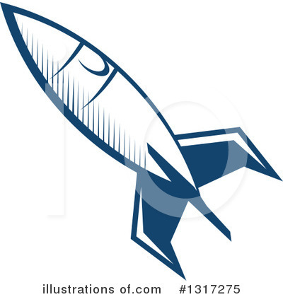Royalty-Free (RF) Rocket Clipart Illustration by Vector Tradition SM - Stock Sample #1317275