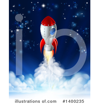 Rocket Clipart #1400235 by AtStockIllustration