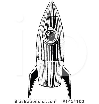 Royalty-Free (RF) Rocket Clipart Illustration by cidepix - Stock Sample #1454100