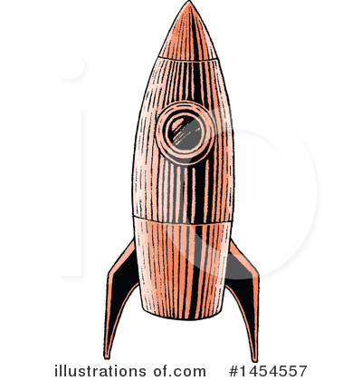 Royalty-Free (RF) Rocket Clipart Illustration by cidepix - Stock Sample #1454557
