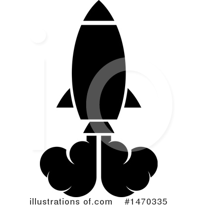 Rocket Clipart #1470335 by Lal Perera