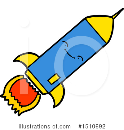 Royalty-Free (RF) Rocket Clipart Illustration by lineartestpilot - Stock Sample #1510692