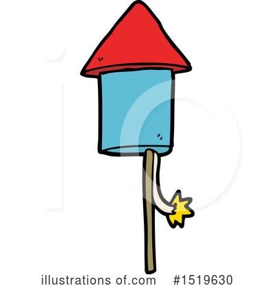Royalty-Free (RF) Rocket Clipart Illustration by lineartestpilot - Stock Sample #1519630
