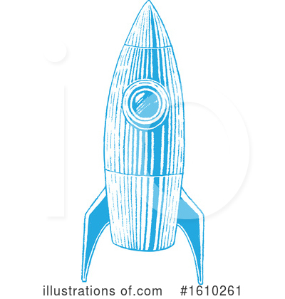 Royalty-Free (RF) Rocket Clipart Illustration by cidepix - Stock Sample #1610261