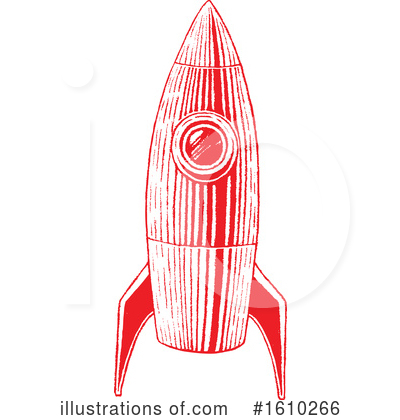 Royalty-Free (RF) Rocket Clipart Illustration by cidepix - Stock Sample #1610266