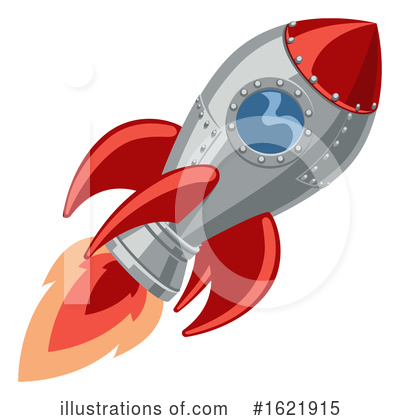 Royalty-Free (RF) Rocket Clipart Illustration by AtStockIllustration - Stock Sample #1621915