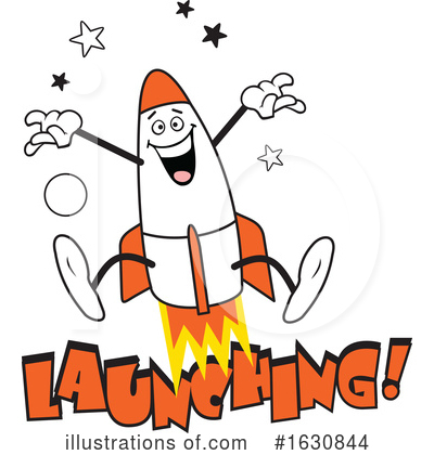 Royalty-Free (RF) Rocket Clipart Illustration by Johnny Sajem - Stock Sample #1630844