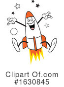 Rocket Clipart #1630845 by Johnny Sajem