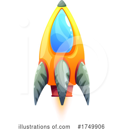 Royalty-Free (RF) Rocket Clipart Illustration by Vector Tradition SM - Stock Sample #1749906