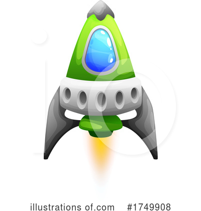 Rocket Clipart #1749908 by Vector Tradition SM