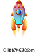 Rocket Clipart #1749909 by Vector Tradition SM