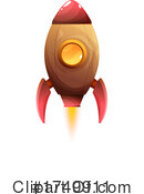 Rocket Clipart #1749911 by Vector Tradition SM