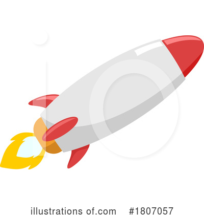 Rocket Clipart #1807057 by Hit Toon