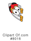 Rocket Clipart #8016 by Mascot Junction