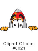 Rocket Clipart #8021 by Mascot Junction