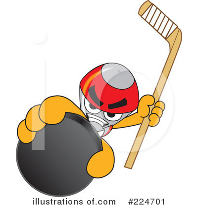 Royalty-Free (RF) Rocket Mascot Clipart Illustration by Mascot Junction - Stock Sample #224701