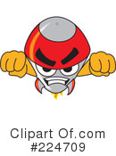 Rocket Mascot Clipart #224709 by Mascot Junction