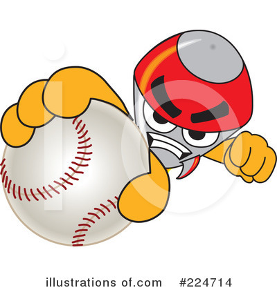 Royalty-Free (RF) Rocket Mascot Clipart Illustration by Mascot Junction - Stock Sample #224714