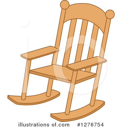 Rocking Chair Clipart #1276754 by BNP Design Studio