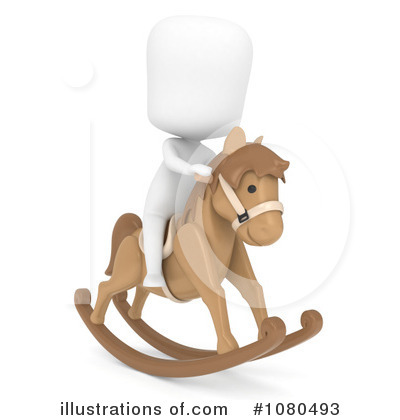 Royalty-Free (RF) Rocking Horse Clipart Illustration by BNP Design Studio - Stock Sample #1080493
