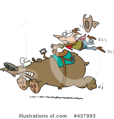 Rodeo Clipart #437993 by toonaday