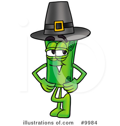 Royalty-Free (RF) Rolled Money Clipart Illustration by Mascot Junction - Stock Sample #9984