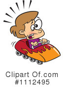 Roller Coaster Clipart #1112495 by toonaday