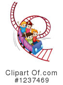 Roller Coaster Clipart #1237469 by Graphics RF