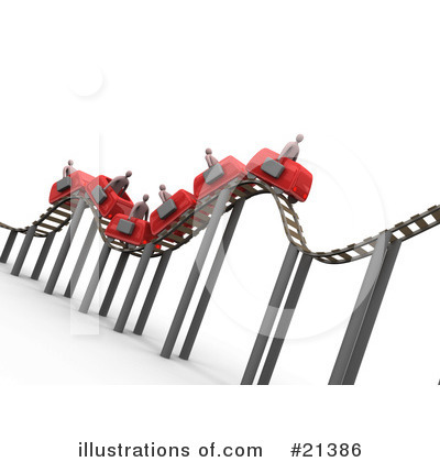 Roller Coaster Clipart #21386 by 3poD