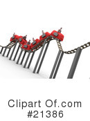 Roller Coaster Clipart #21386 by 3poD