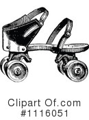 Roller Skating Clipart #1116051 by Prawny Vintage