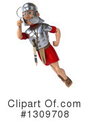 Roman Legionary Soldier Clipart #1309708 by Julos