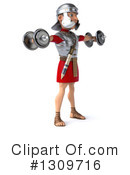 Roman Legionary Soldier Clipart #1309716 by Julos