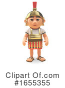 Roman Soldier Clipart #1655355 by Steve Young